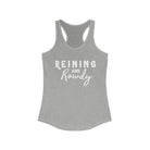 Reining & Rowdy  Racerback Tank Horse Riding Discipline Tee Printify XS Heather Grey 