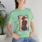 Queen Cowgirl Short Sleeve Tee tcc graphic tee Printify Mint XS 