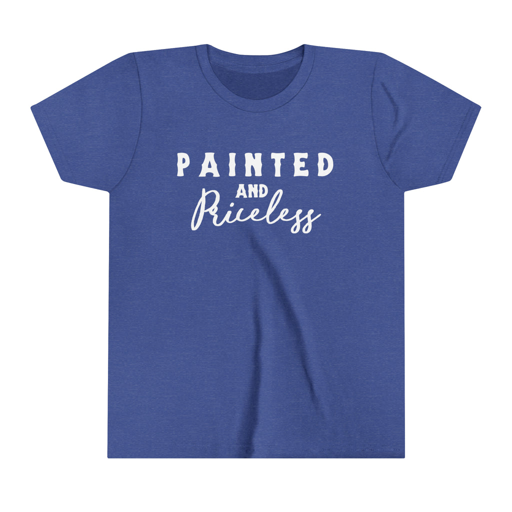 Painted & Priceless Youth Tee Royal