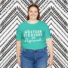 Western Pleasure & Passionate Short Sleeve Tee Horse Riding Discipline Tee Printify   