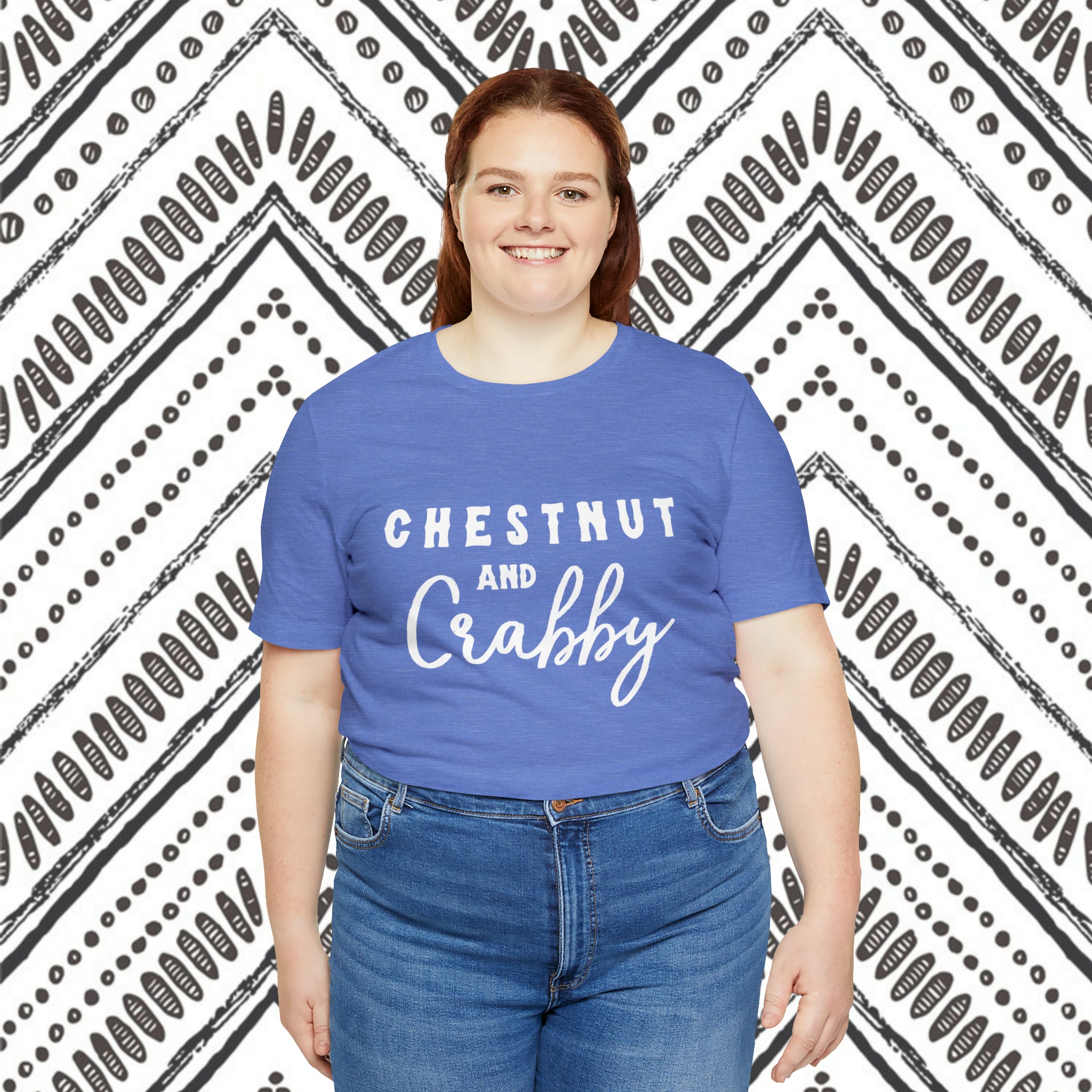 Chestnut & Crabby Short Sleeve Tee Horse Color Shirt Printify   