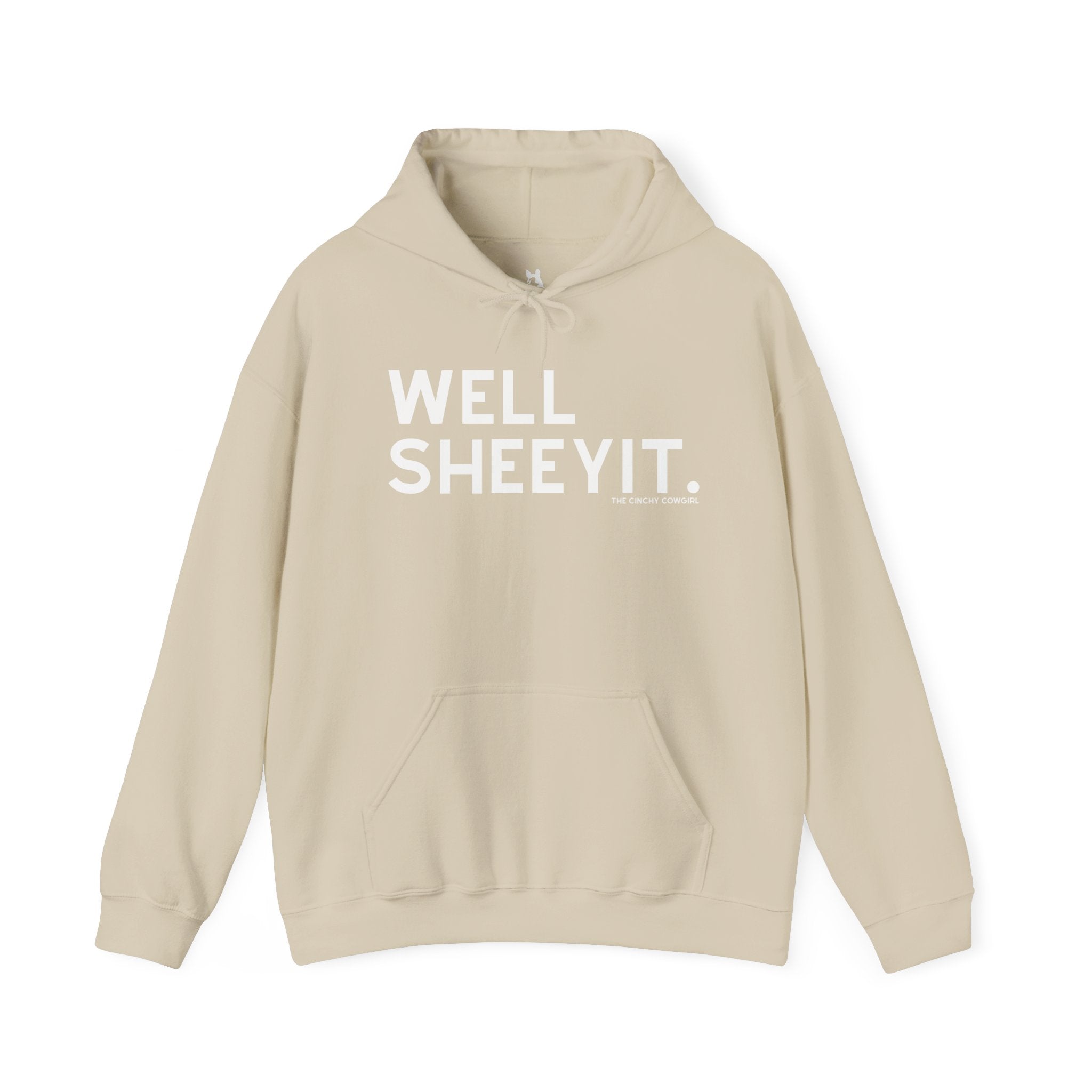 Well Sheeyit Hoodie Hoodie The Cinchy Cowgirl - Print sand S