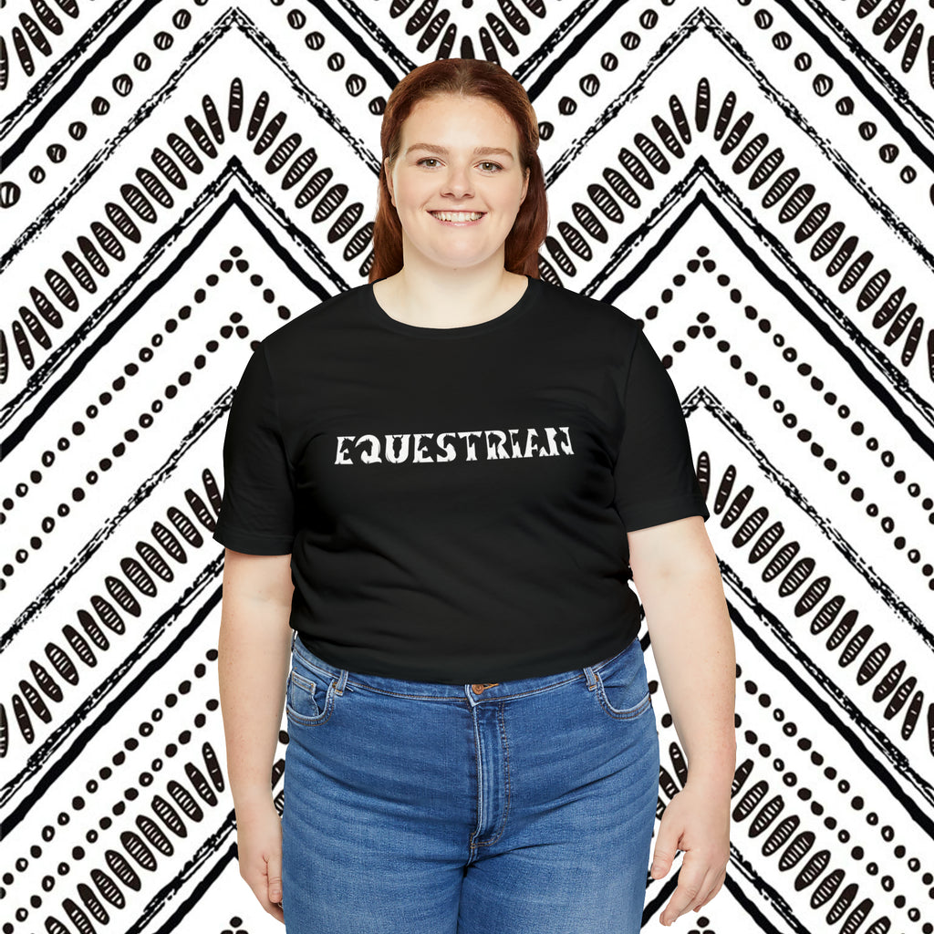 Equestrian Short Sleeve Tee tcc graphic tee Printify   