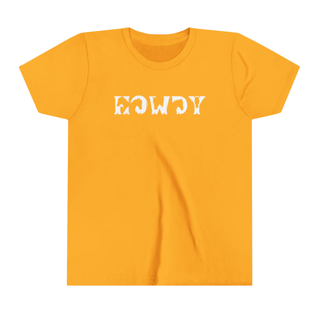 Howdy Youth Short Sleeve Tee Gold