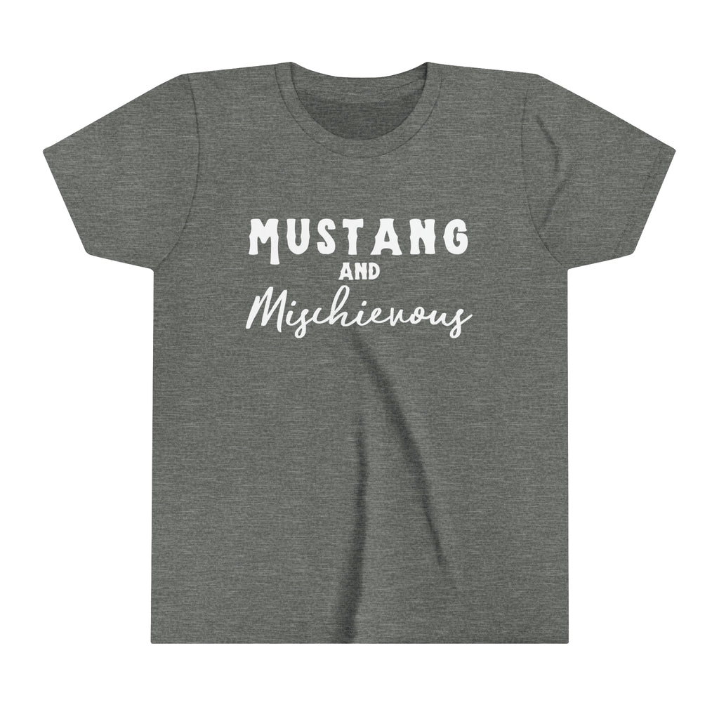 Mustang & Mischievous Youth Tee Grey