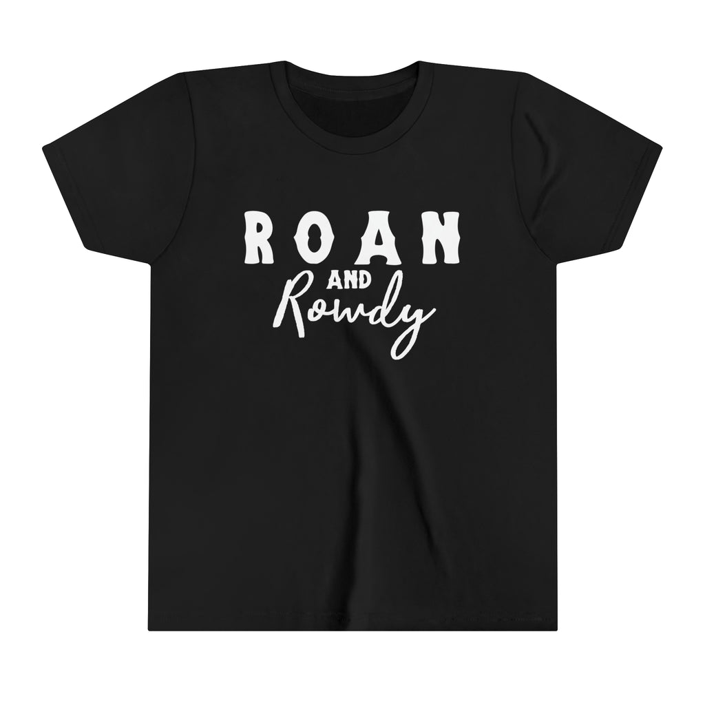 Roan & Rowdy Youth Tee Black