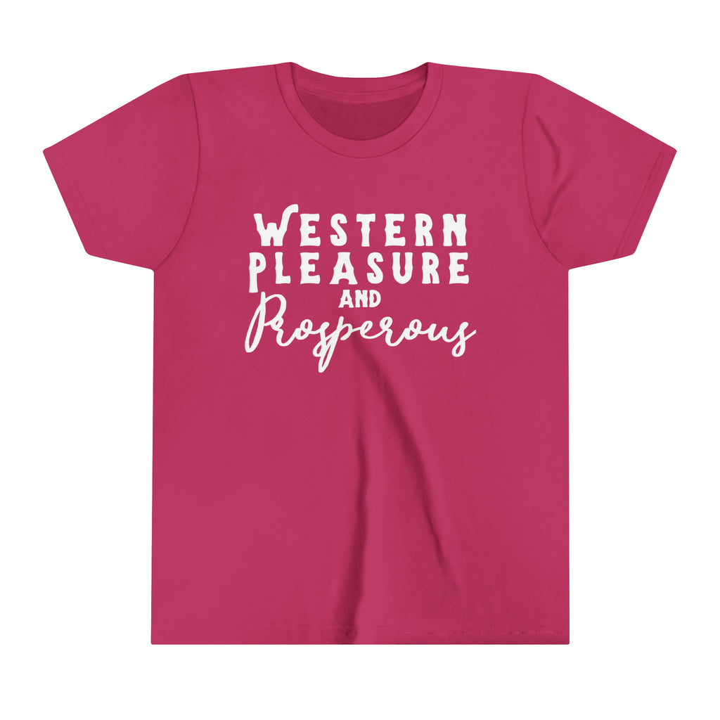 Western Pleasure & Prosperous Youth Tee Berry