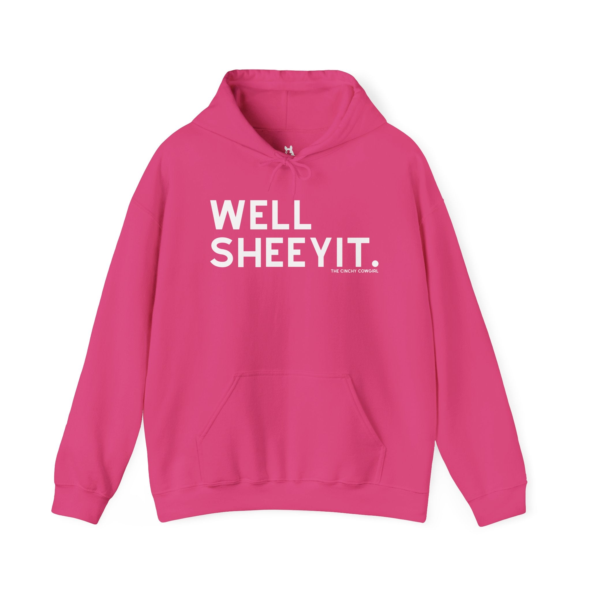 Well Sheeyit Hoodie Hoodie The Cinchy Cowgirl - Print Heliconia S