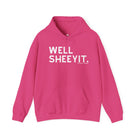 Well Sheeyit Hoodie Hoodie The Cinchy Cowgirl - Print Heliconia S