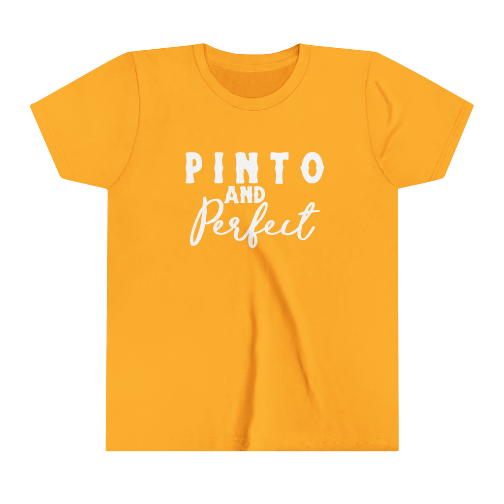 Pinto & Perfect Youth Tee Gold