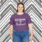 Reining & Radiant Short Sleeve Tee Horse Riding Discipline Tee Printify   