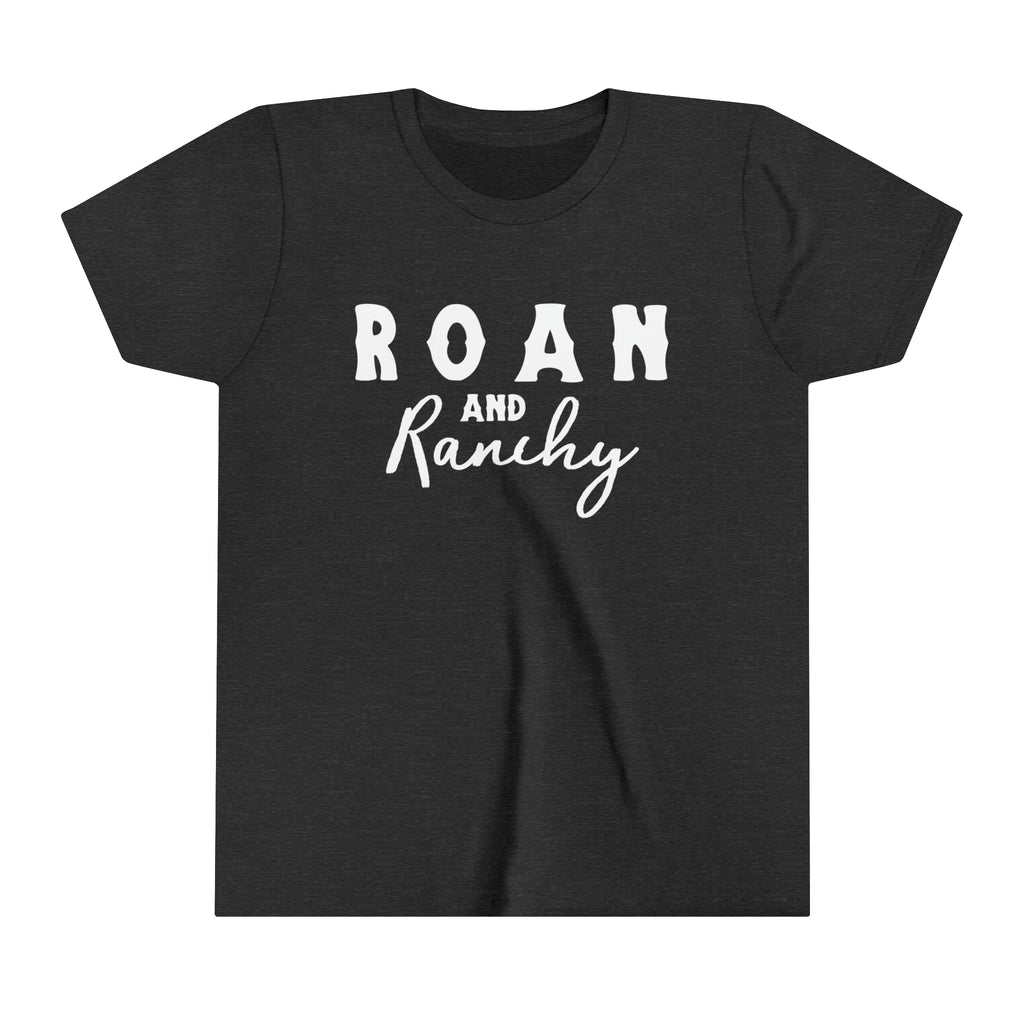 Roan & Ranchy Youth Tee Dark Grey