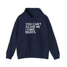 You Can't Scare Me I Own Mares Hoodie Hoodie The Cinchy Cowgirl - Print Navy S