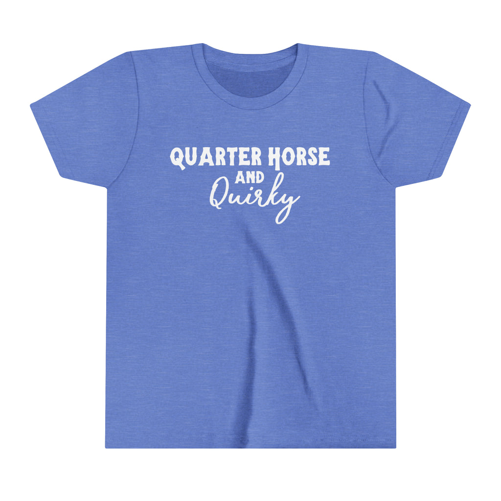 Quarter Horse Youth Tee Blue