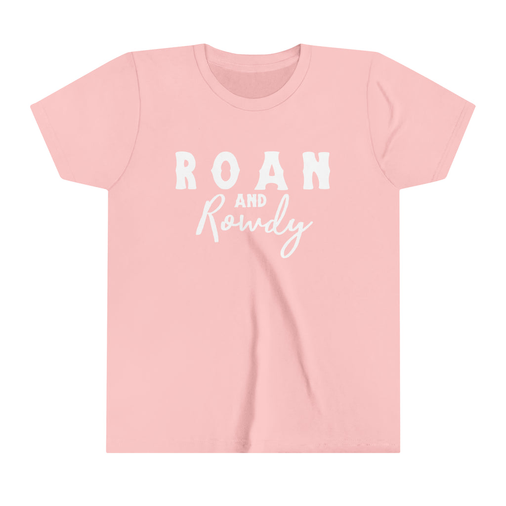 Roan & Rowdy Youth Tee Pink