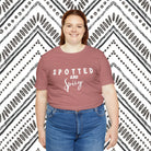 Spotted & Spicy Short Sleeve Tee Horse Color Shirt Printify   