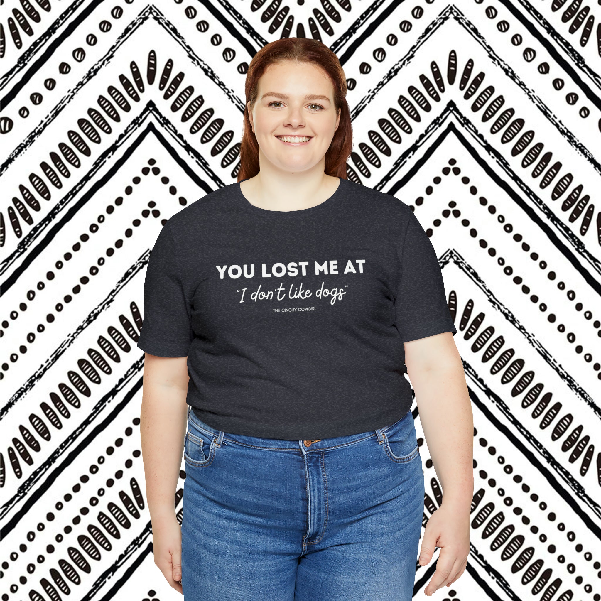 You Lost Me Short Sleeve Tee tcc graphic tee Printify   