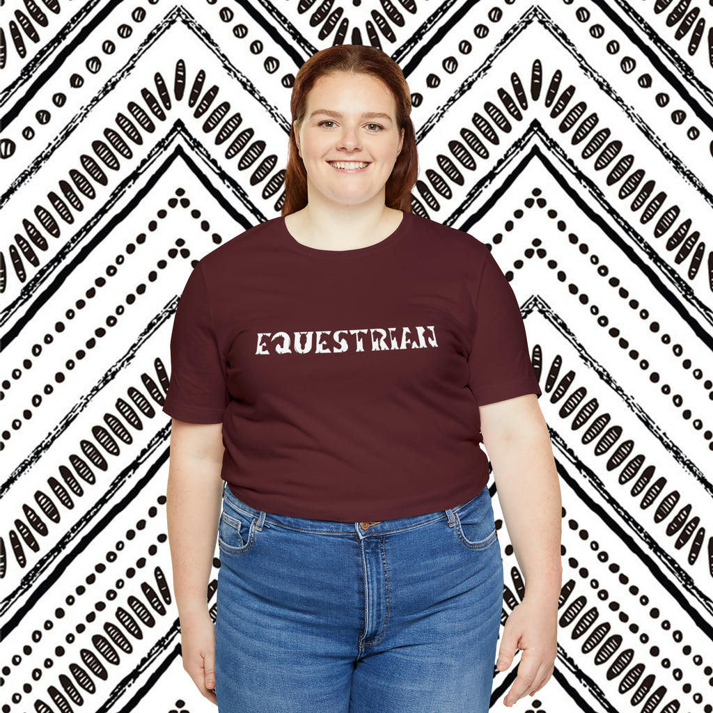 Equestrian Short Sleeve Tee tcc graphic tee Printify   