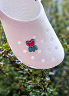 Two Tone Heart Shoe Charm Sorrel South