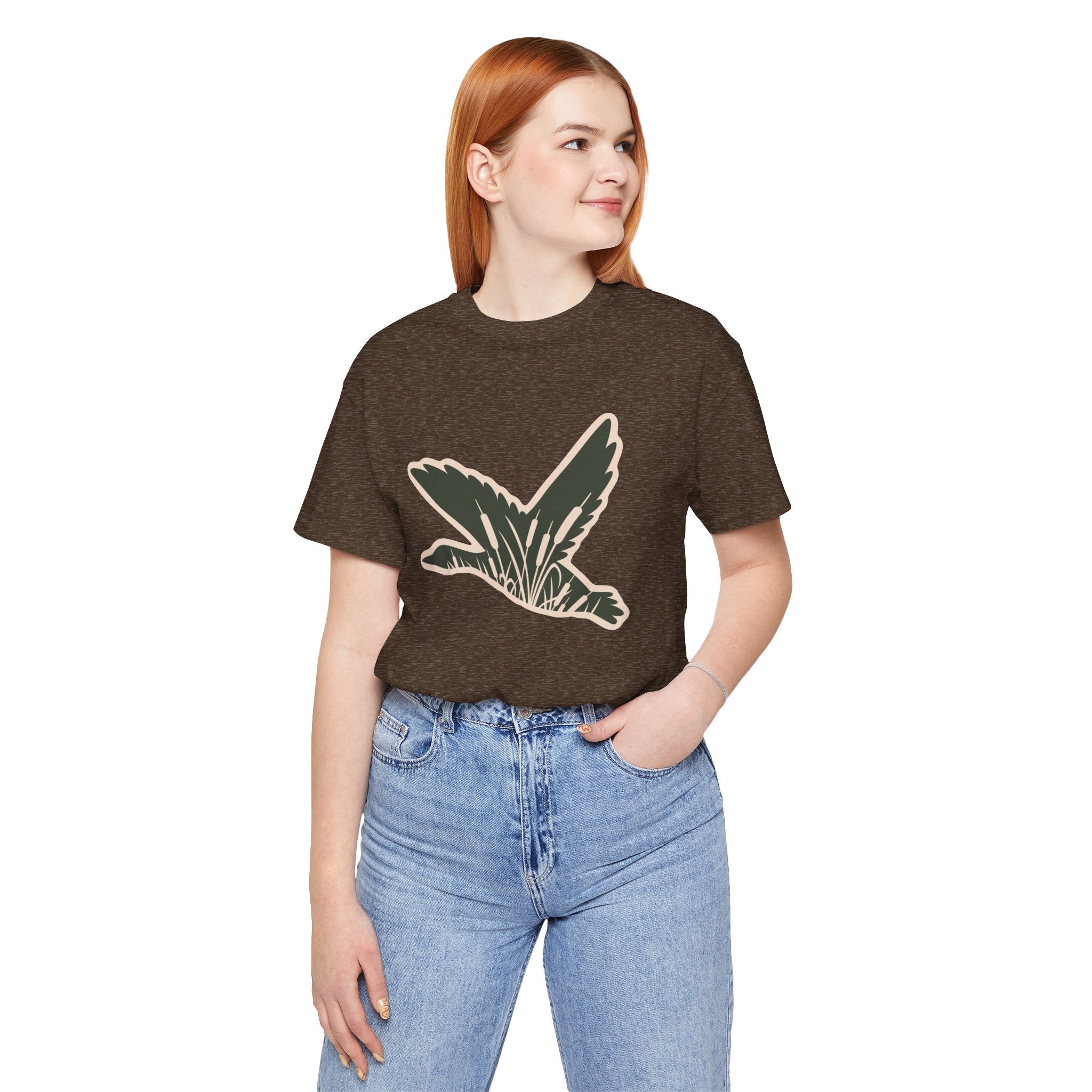 Green Duck Short Sleeve Tee (Available In 14 Colors) T-Shirt The Cinchy Cowgirl - Print
