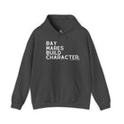 Bay Mares Build Character Hoodie Hoodie The Cinchy Cowgirl - Print Dark Heather S