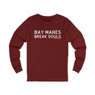 Bay Mares Break Souls Long Sleeve Tee Long-sleeve The Cinchy Cowgirl - Print S Cardinal