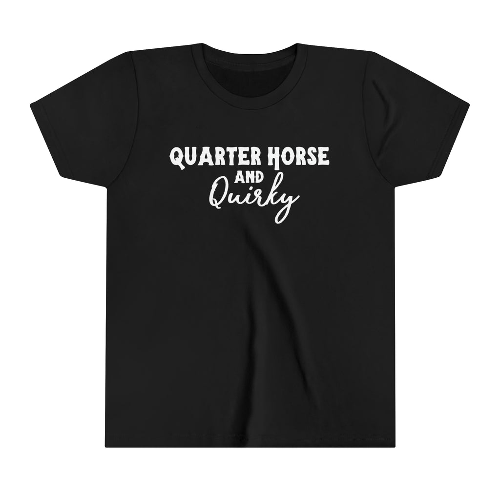Quarter Horse Youth Tee Black