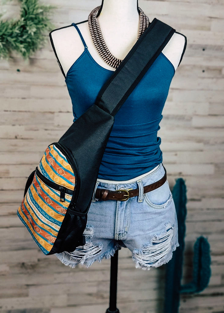 Southwestern Thunderbird Sling Bag sling bag The Cinchy Cowgirl   