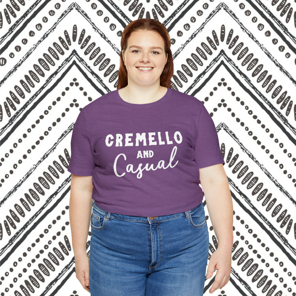 Cremello & Casual Short Sleeve Tee Horse Color Shirt Printify   