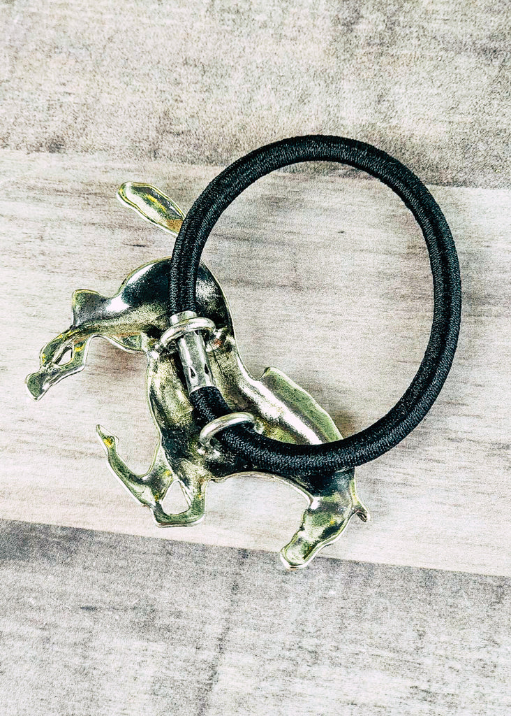 Wild Horse Hair Tie Backside