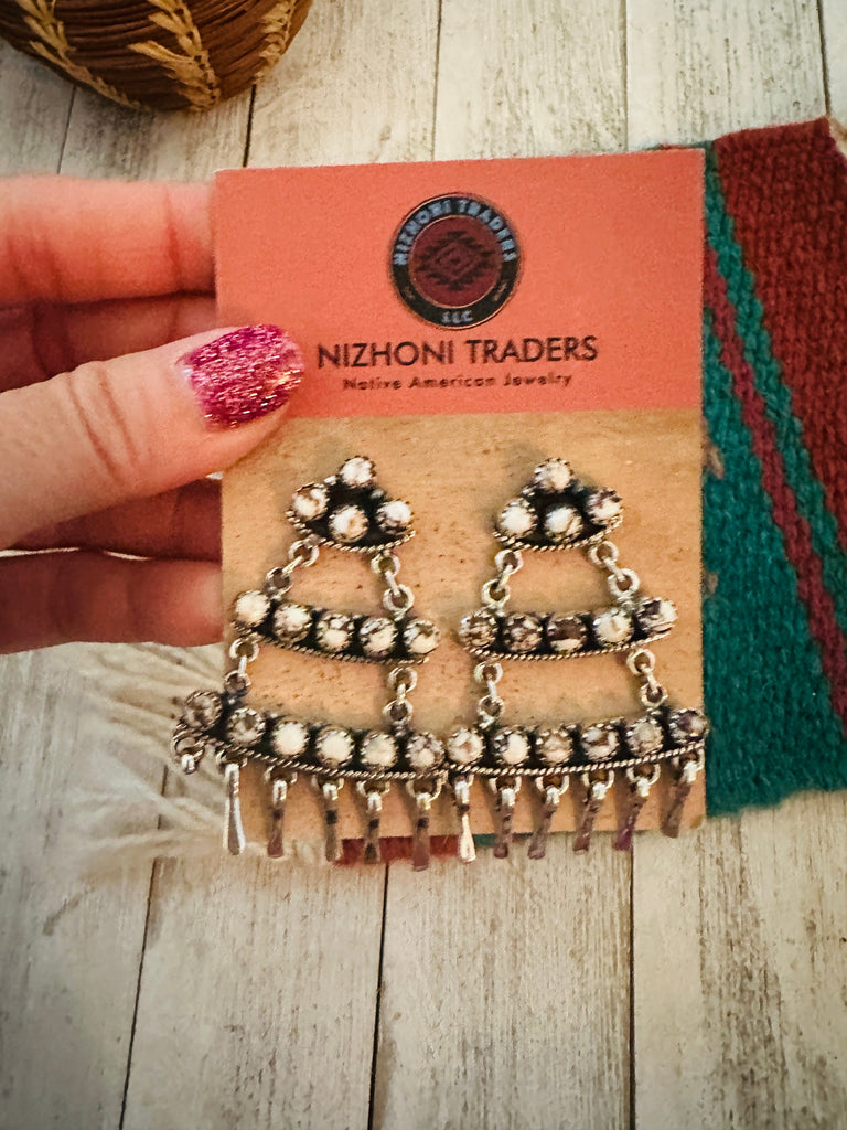 Wild Horse Chandelier Earring NT jewelry Nizhoni Traders LLC   