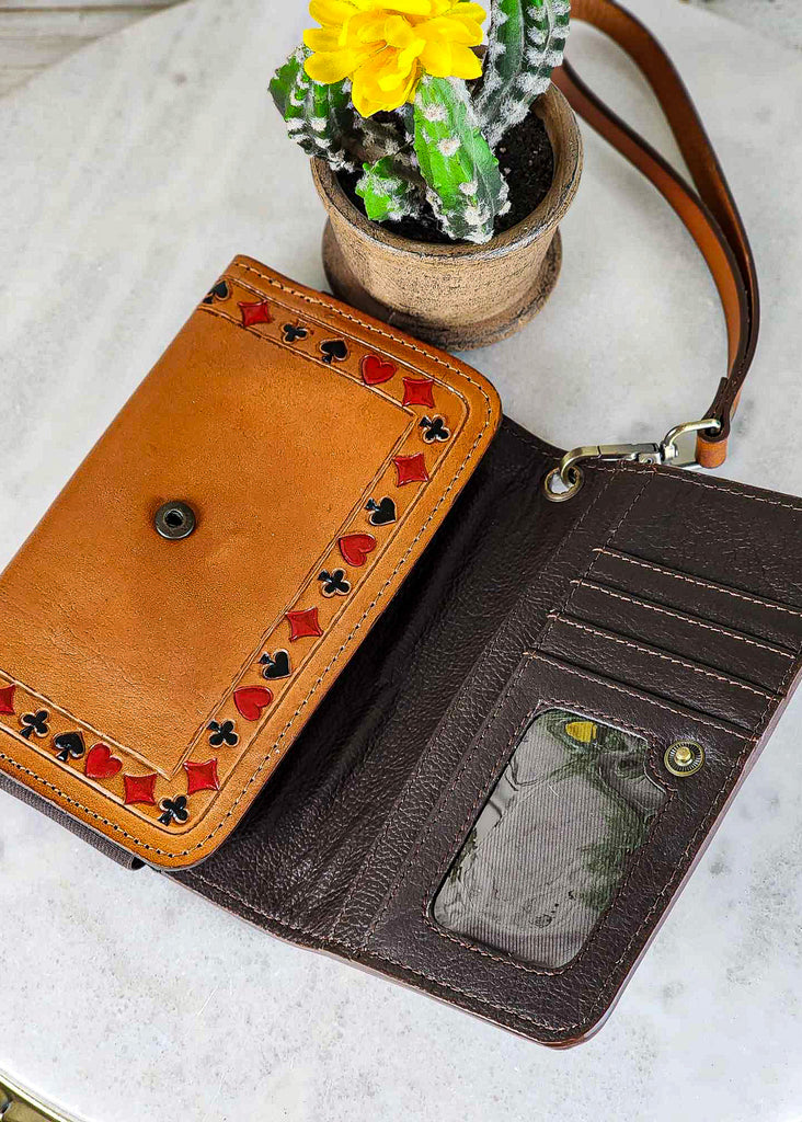 Traveling With Luck Cowhide Wallet Cowhide Wallet Shiloh   
