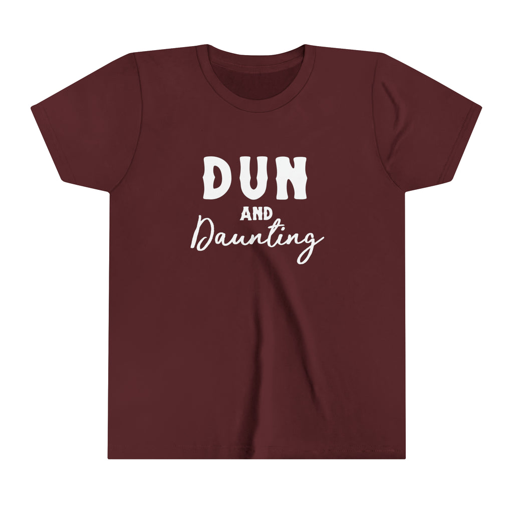 Dun & Dashing Youth Tee Maroon