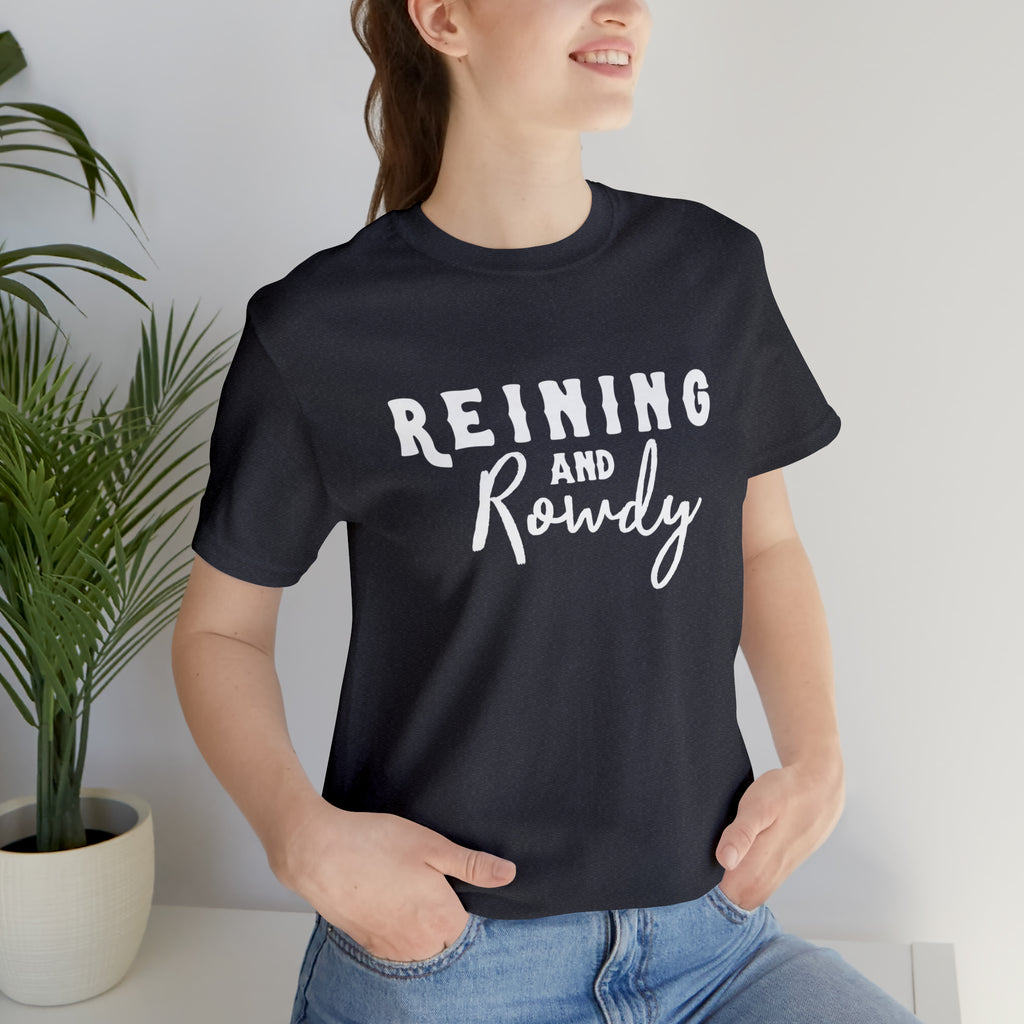 Reining & Rowdy Navy Short Sleeve Tee