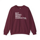 Bay Mares Build Character Pullover Graphic Pullover The Cinchy Cowgirl - Print S Maroon