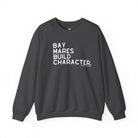 Bay Mares Build Character Pullover Graphic Pullover The Cinchy Cowgirl - Print S Dark Heather