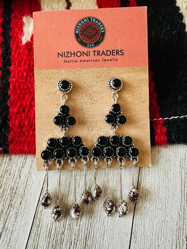 Sophisticated Chandelier Dangle Earrings NT jewelry Nizhoni Traders LLC   