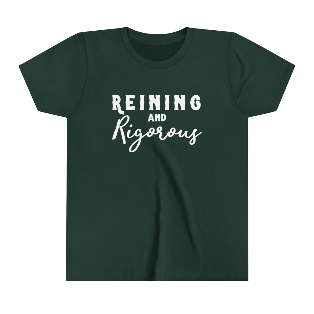 Reining & Rigorous Youth Tee Forest