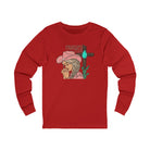 Praying Cowgirls Club Long Sleeve Tee Long-sleeve The Cinchy Cowgirl - Print S Red