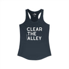 Clear The Alley Tank Top Tank Top The Cinchy Cowgirl - Print XS Solid Indigo
