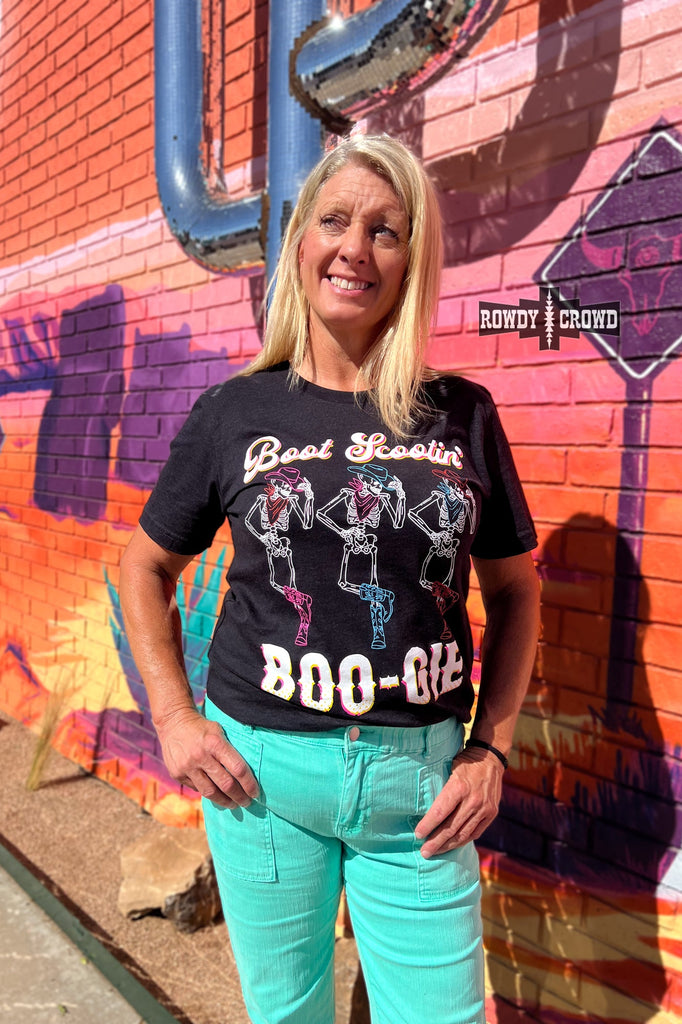 Boot Scootin' Tee Graphic Tee Rowdy Crowd Clothing