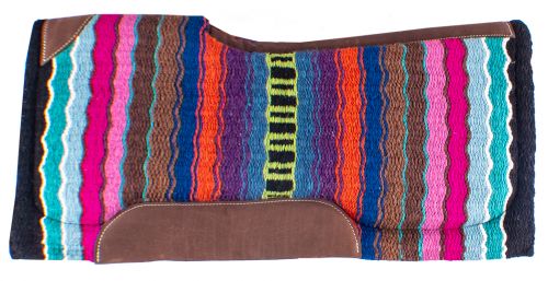 Multi Color Memory Felt Saddle Pad western saddle pad Shiloh   