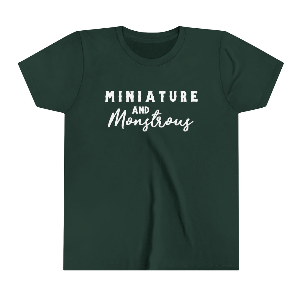 Miniature & Monstrous Youth Tee Forest