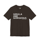 Grulla & Gorgeous Short Sleeve Tee Graphic Tee The Cinchy Cowgirl - Print Brown XS