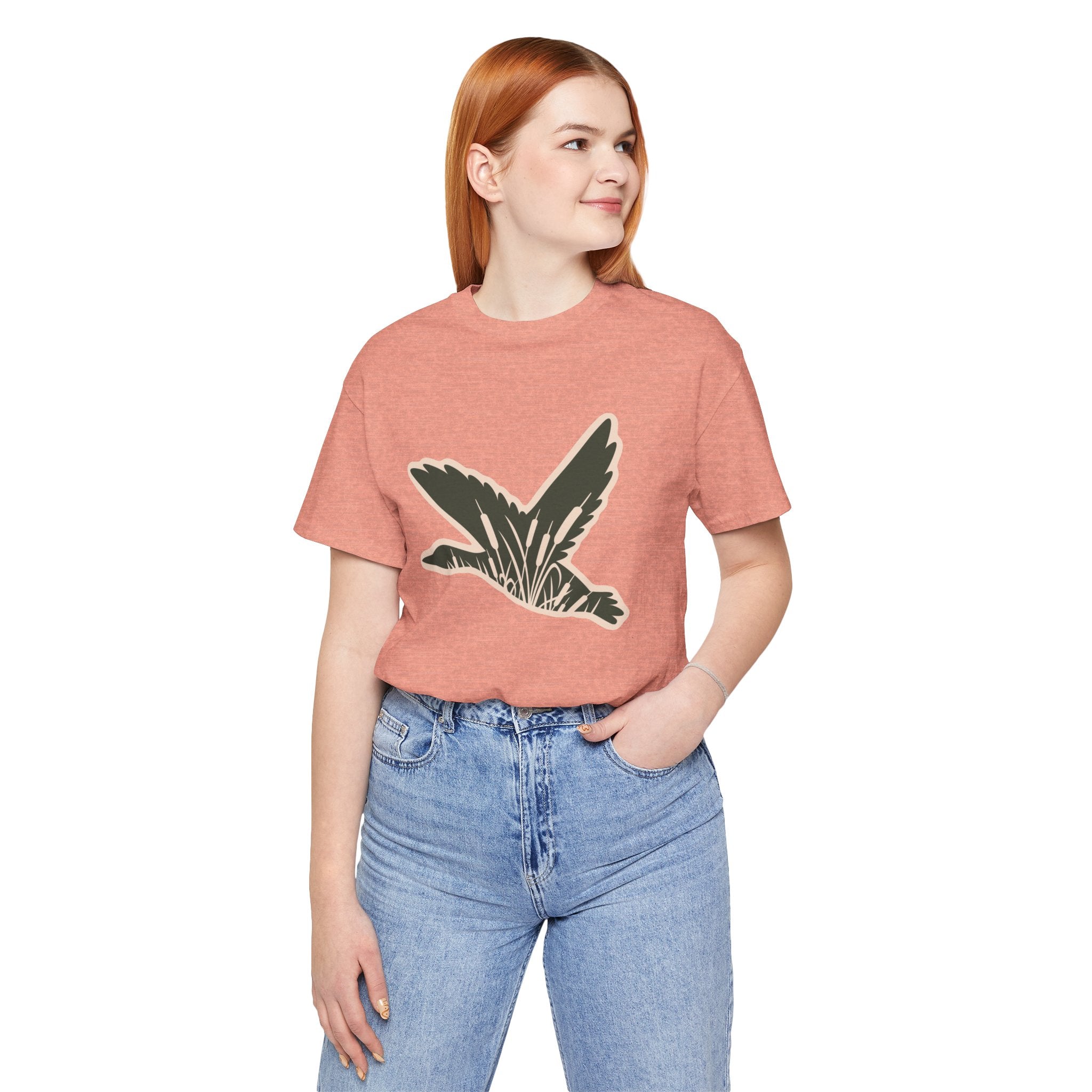 Green Duck Short Sleeve Tee (Available In 14 Colors) T-Shirt The Cinchy Cowgirl - Print