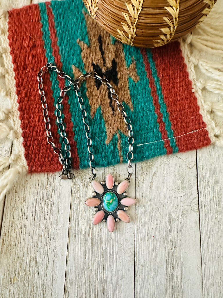 Cowgirl Lovey Necklace NT jewelry Nizhoni Traders LLC   