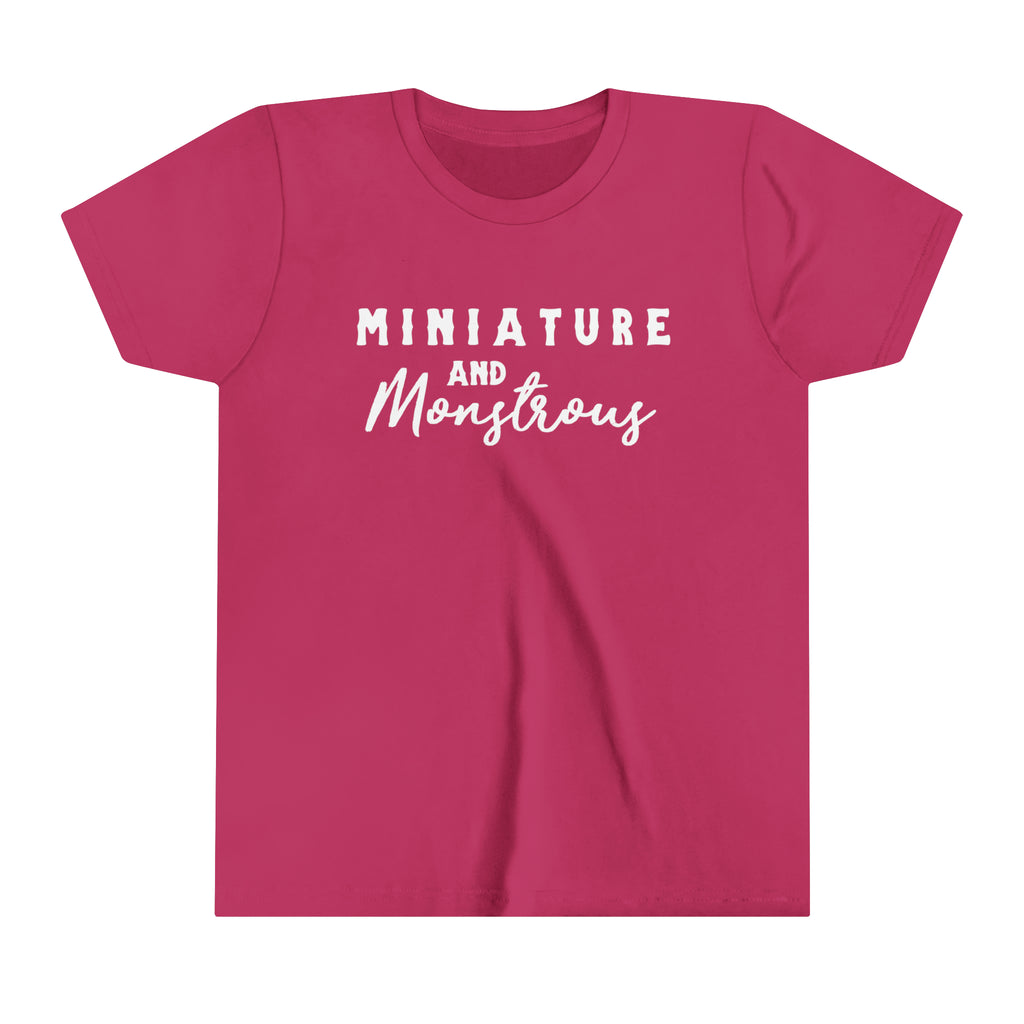 Miniature & Monstrous Youth Tee Berry