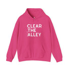Clear The Alley Hoodie Graphic Hoodie The Cinchy Cowgirl - Print Heliconia S