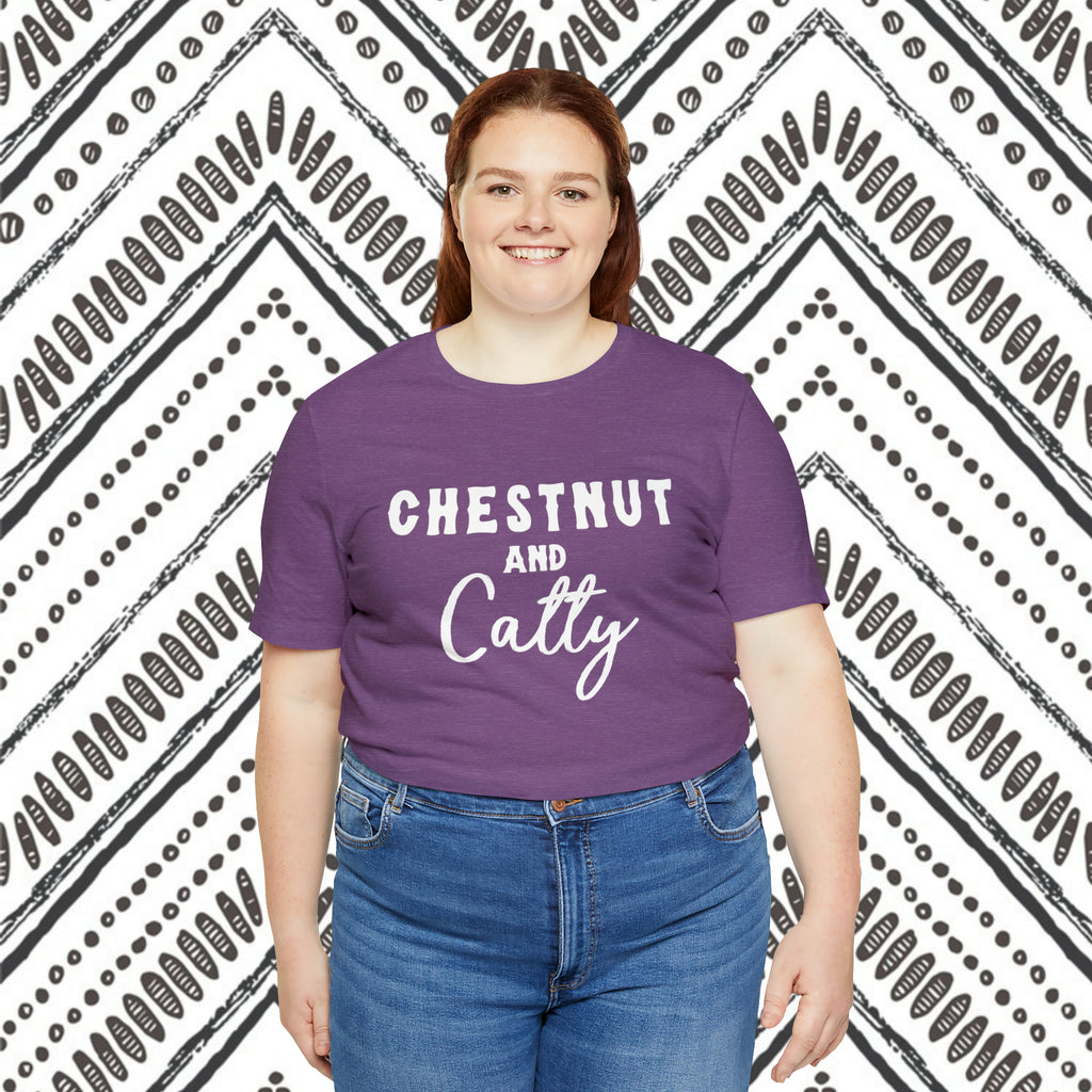 Chestnut & Catty Short Sleeve Tee Horse Color Shirt Printify   