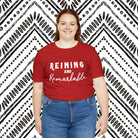 Reining & Remarkable Short Sleeve Tee Horse Riding Discipline Tee Printify   